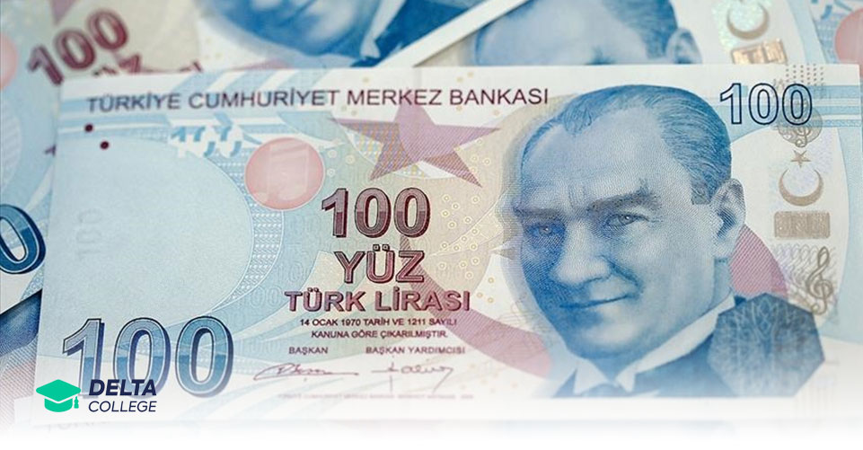 نماد لیر ترکیه در فارکس چیست؟ تصویری از یک اسکناس 100 لیری