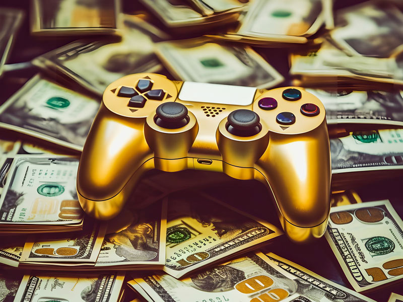 فرصت‌های درآمد دلاری در تجارت بازی‌ها