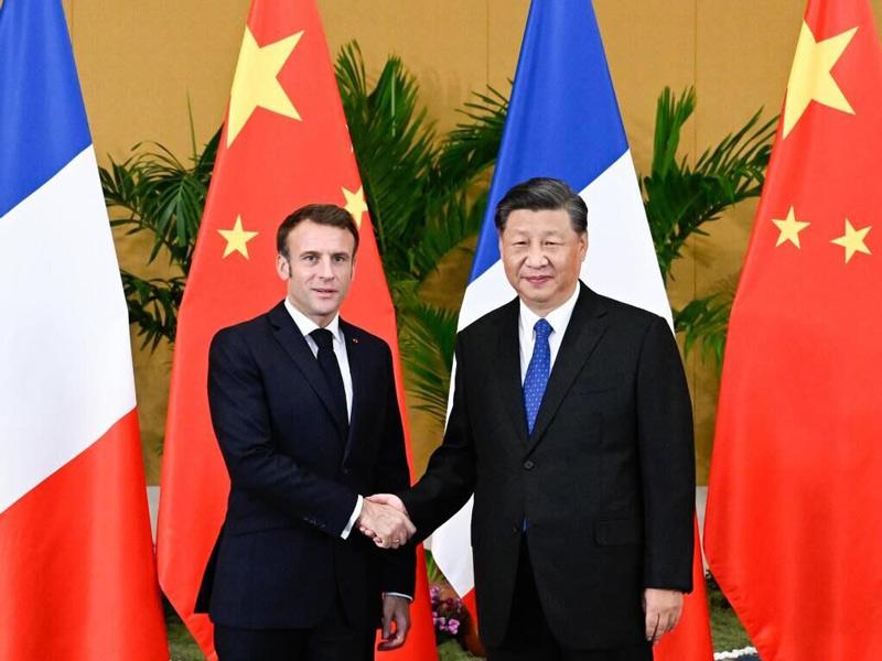 اخبار دیدار راسای جمهور چین و فرانسه- 6 می