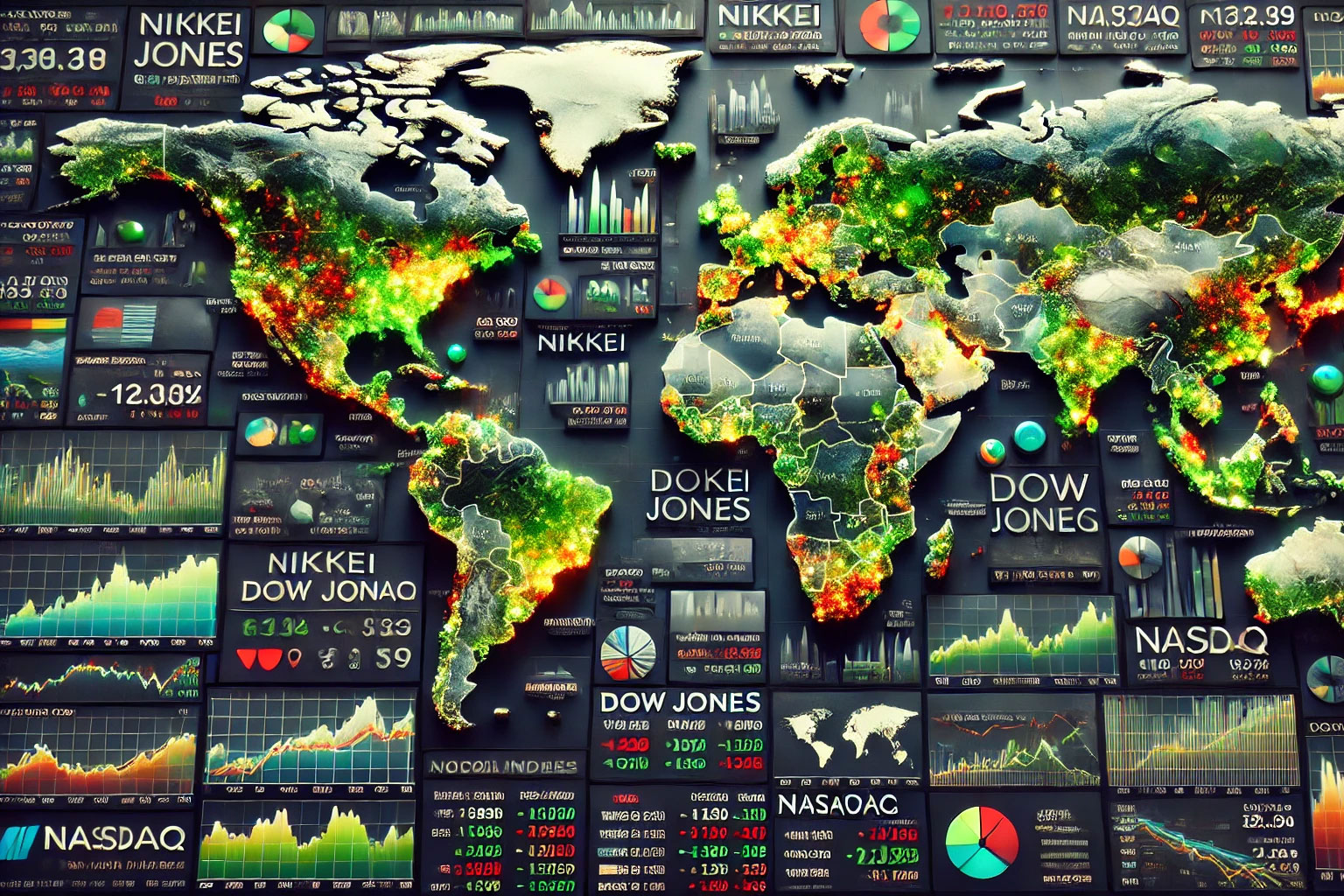 ریزش‌ سریالی بورس‌های جهانی