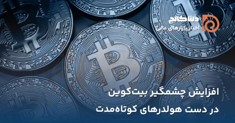 رشد بیت کوین های هولدرهای کوتاه مدت